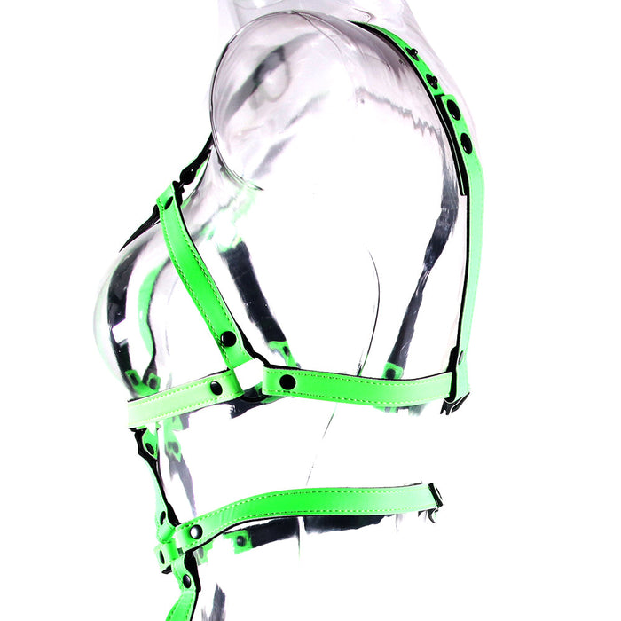 Ouch! Glow In The Dark Full Body Harness /M