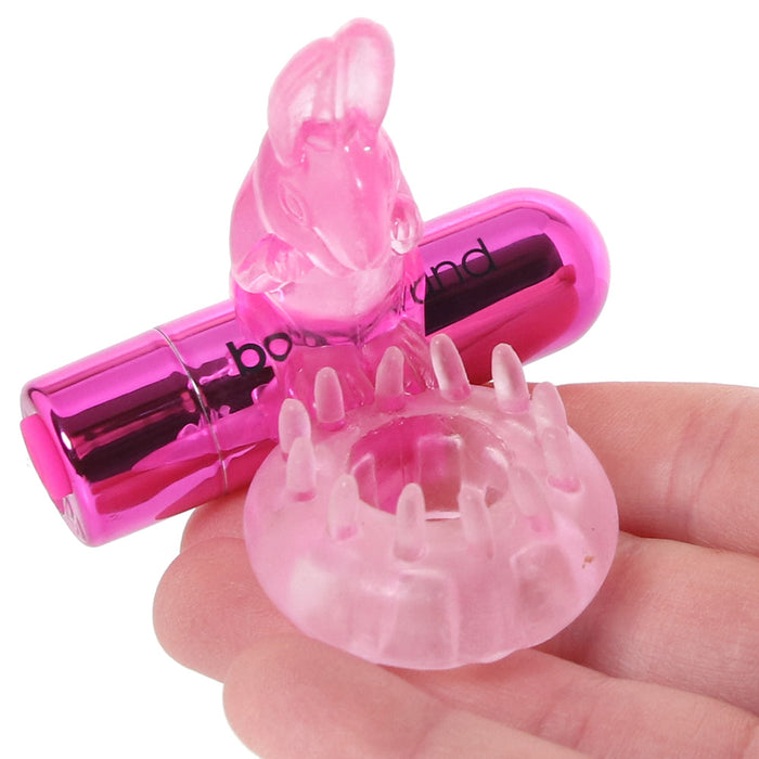 BodyWand Rechargeable Rabbit Ring in Pink