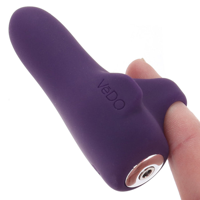 Fini Rechargeable Bullet Finger Vibe in Purple