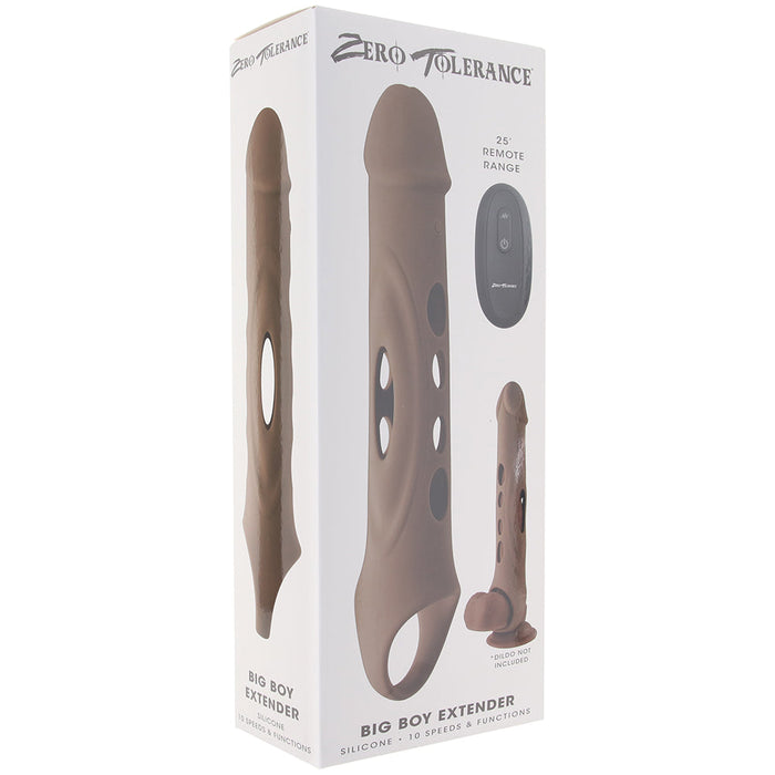 Zero Tolerance Big Boy Vibrating Extender in Dark