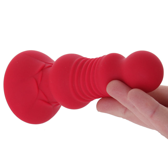 Secret Kisses Rosebud Thrusting Butt Plug