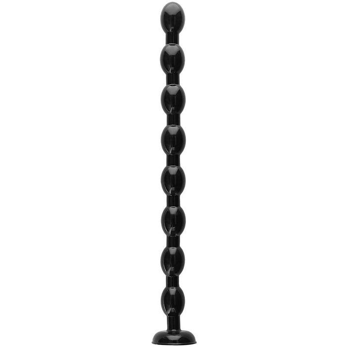 Ouch! Beaded Ass Snake 19 Inch Dildo