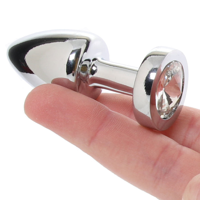 Gemsations 2 Inch Beginners Bling Bling Plug in Silver