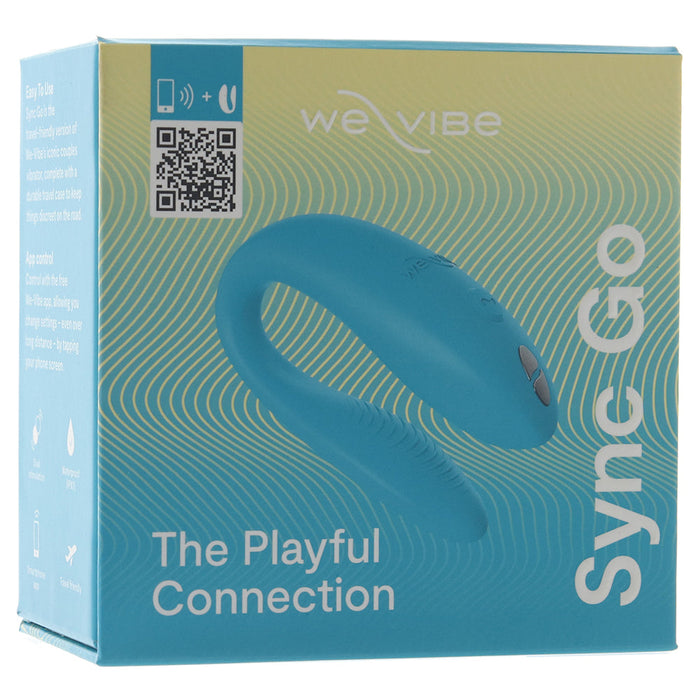 We-Vibe Sync Go Travel Couples Vibe in Turquoise