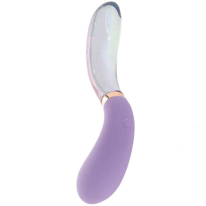 Prisms Pari Dual Ended Wavy Silicone and Glass Vibe