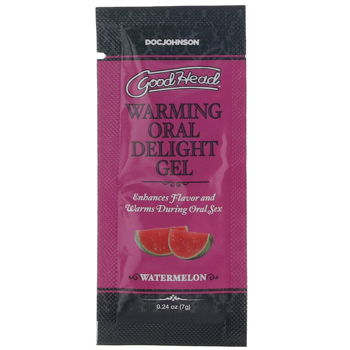 GoodHead Warming Oral Delight Gel .24oz in Watermelon