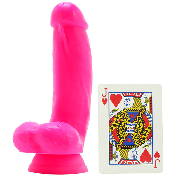 Neo Elite 7 Inch Dual Density Silicone Cock in Pink