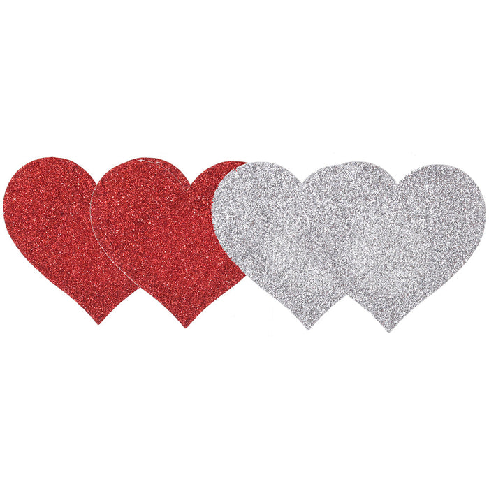 Pretty Pasties Glitter Hearts Set