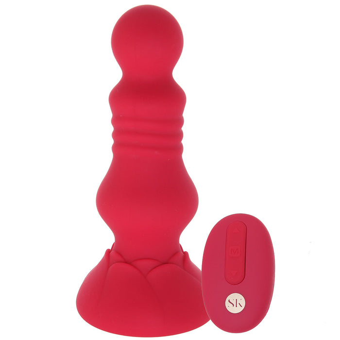 Secret Kisses Floret Vibrating Butt Plug