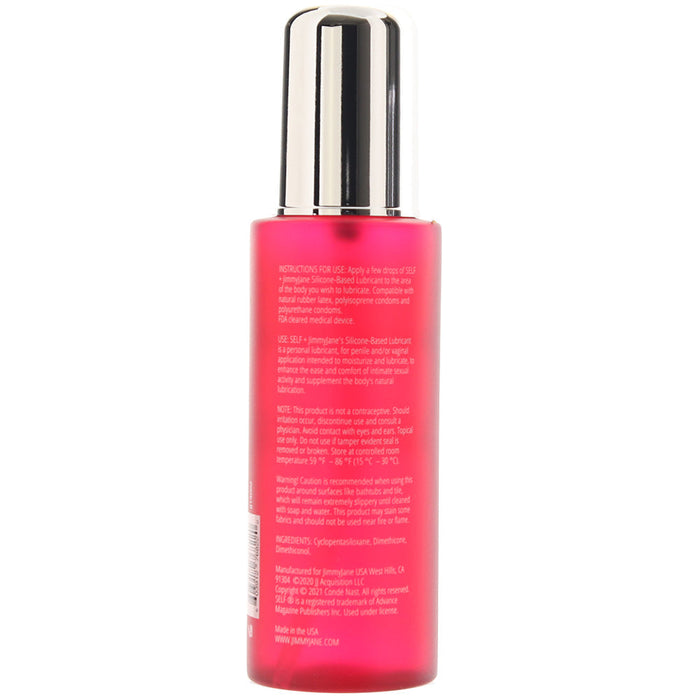 Self + JimmyJane Silicone Based Lubricant in 4oz/120ml