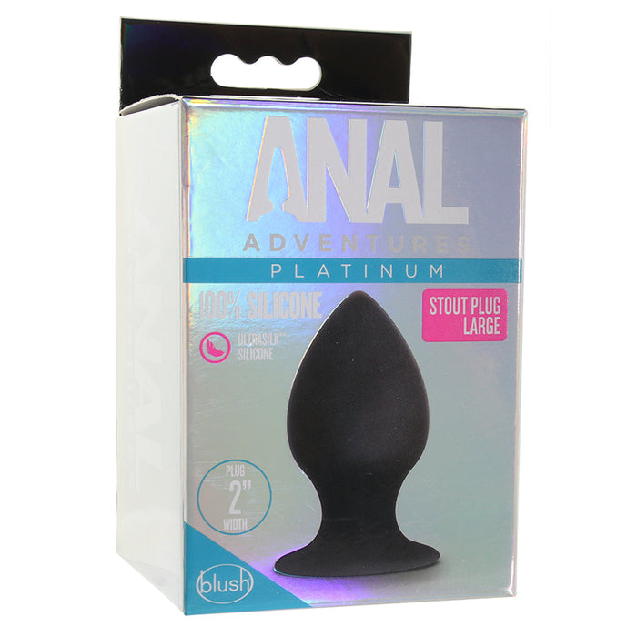 Anal Adventures Platinum Large Stout Plug