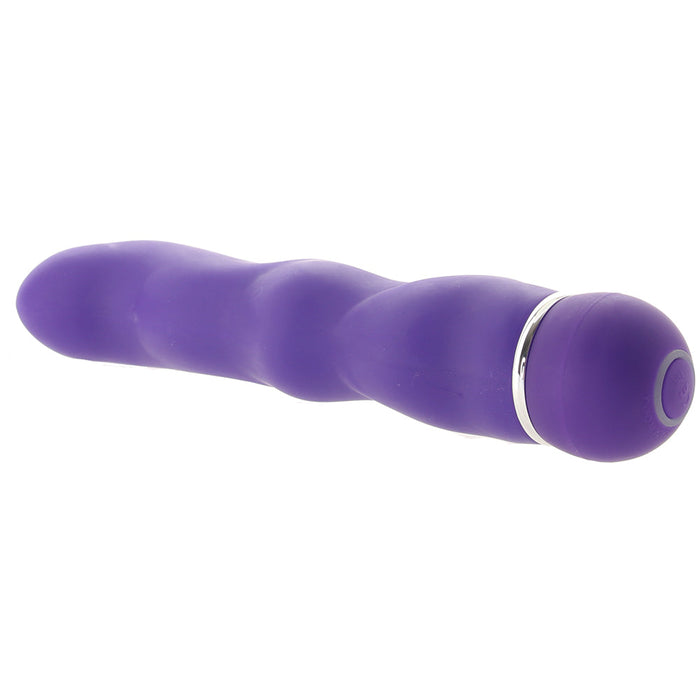 Posh Silicone Ripple Vibe in Purple