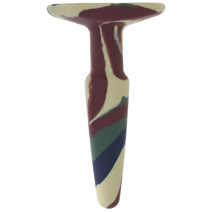 A-Play Groovy 4 Inch Anal Plug in Camo