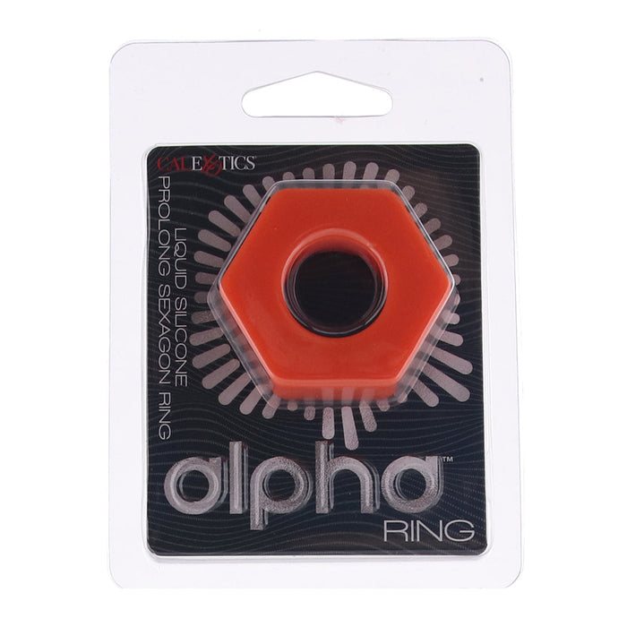 Alpha Ring Prolong Sexagon Cock Ring