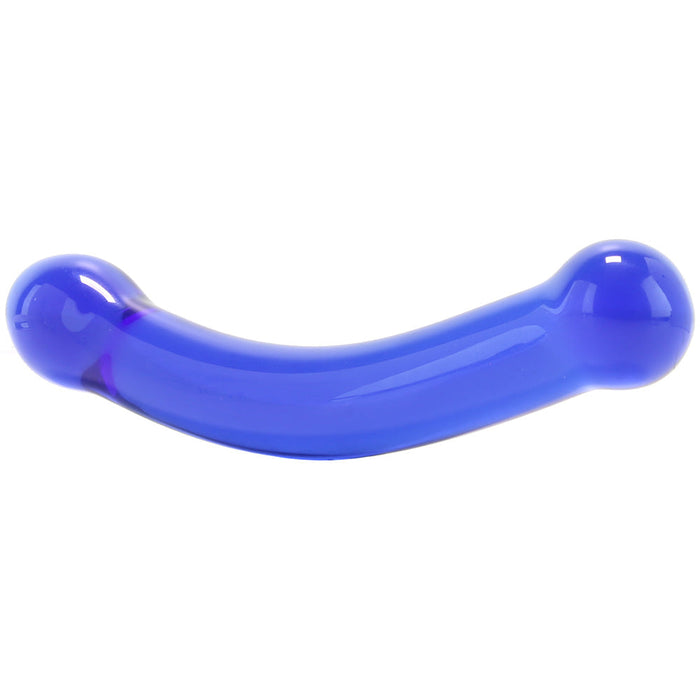 6 Inch Curved G-Spot Glass Dildo