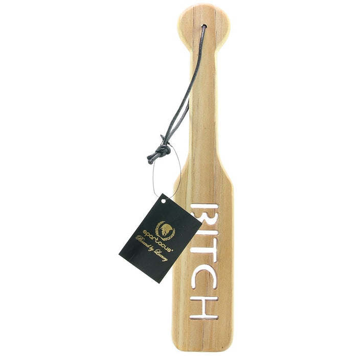 Wood BITCH Paddle