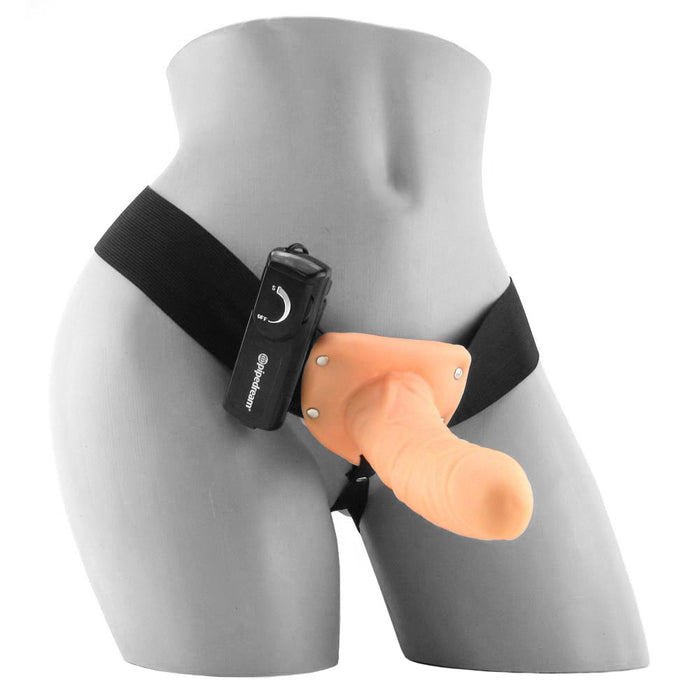 Fetish Fantasy Hollow Vibrating Strap-On