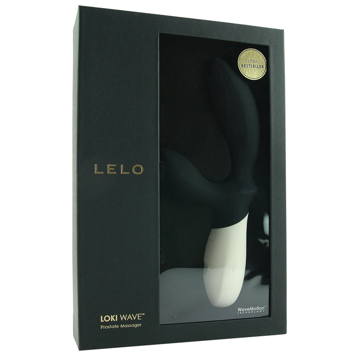 LOKI Wave Prostate Massager in Obsidian Black