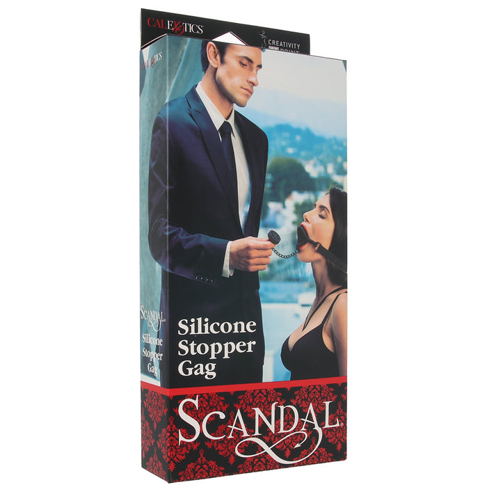 Scandal Silicone Stopper Gag