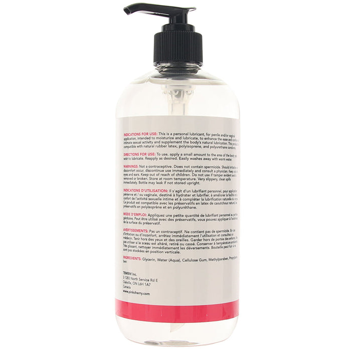 FantasyCherry Water Based Lubricant in 16oz/473ml