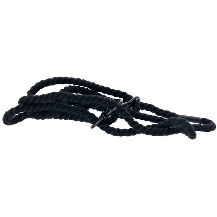 Merci Restrain Hemp Wrist/Ankle Cuffs in Black