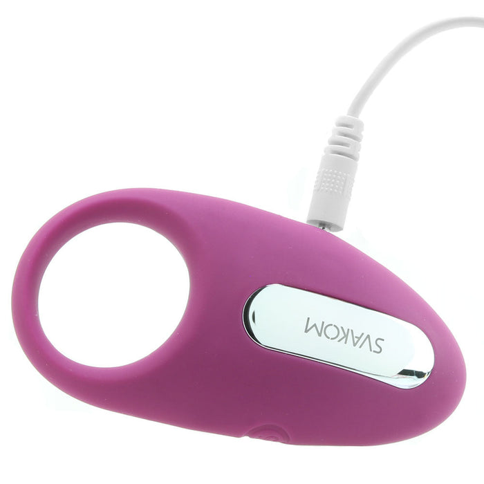 Winni Vibrating Cock Ring in Violet