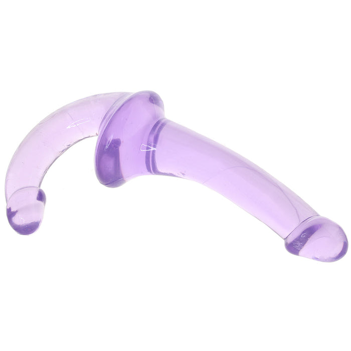 Strapless Strap-On Wearable Jelly Dildo in Purple