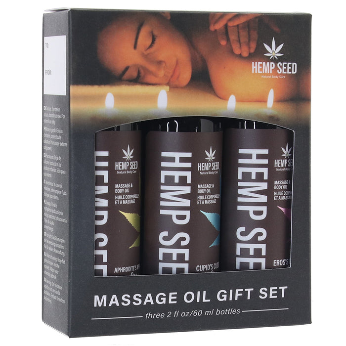 Valentine Massage Oil Gift Set 3x2oz