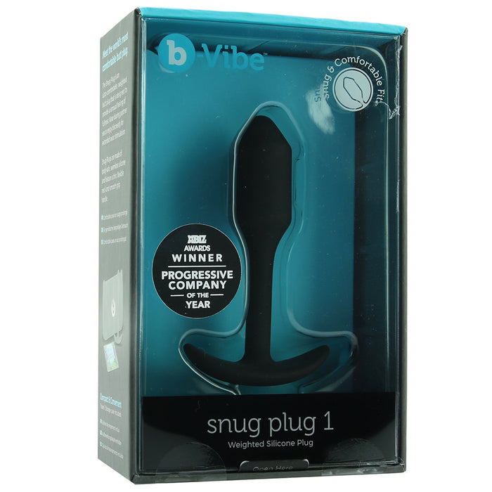 Snug Plug 1 Weighted Silicone Butt Plug