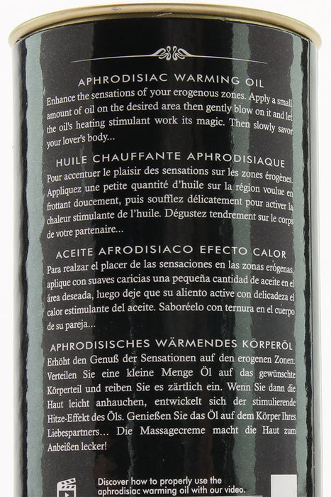 Aphrodisiac Warming Oil 3.5oz/100ml in Coconut Thrills