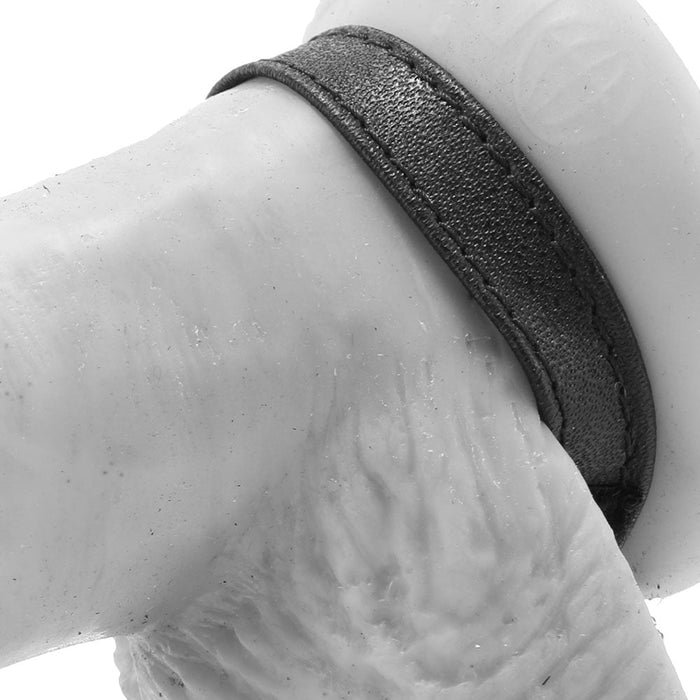 Adjustable Leather Cock Ring