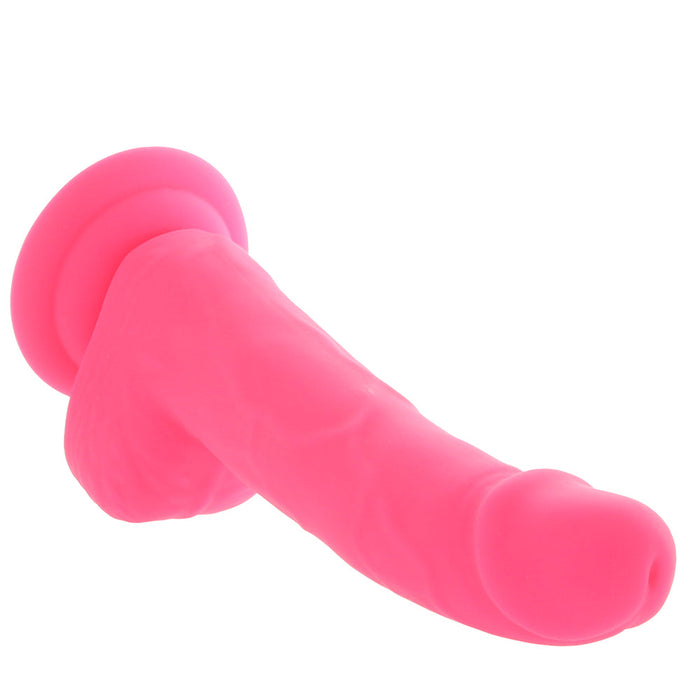 Silicone Studs 6 Inch Dildo in Pink