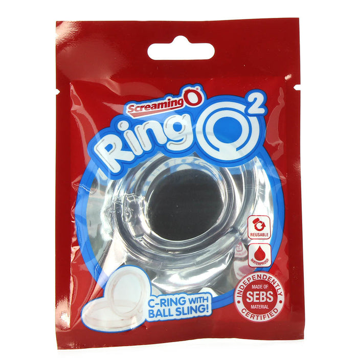 RingO2 C-Ring with Ball Sling in Clear