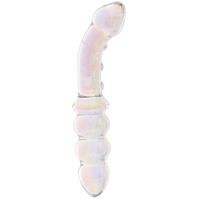 Playboy Jewels Glass Double Dildo