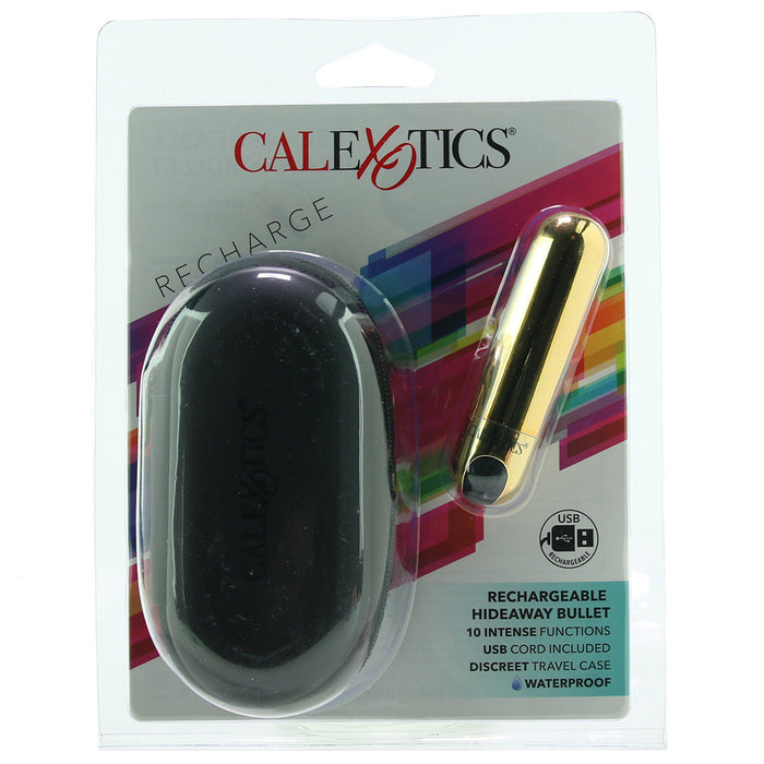 Rechargeable Hideaway Bullet Vibe in Gold