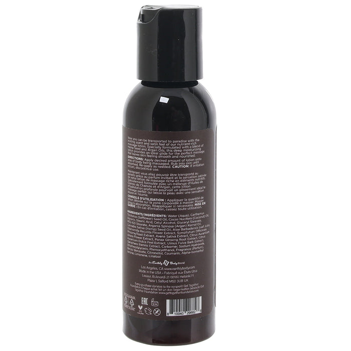 Hemp Seed Massage Lotion 2oz/60ml in Kashmir Musk