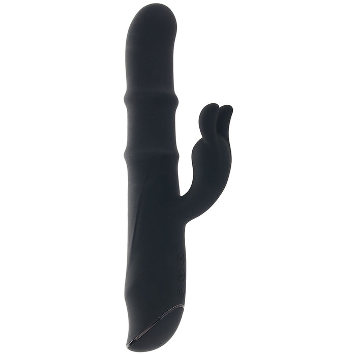 Ringmaster Sliding Rabbit Vibe in Black