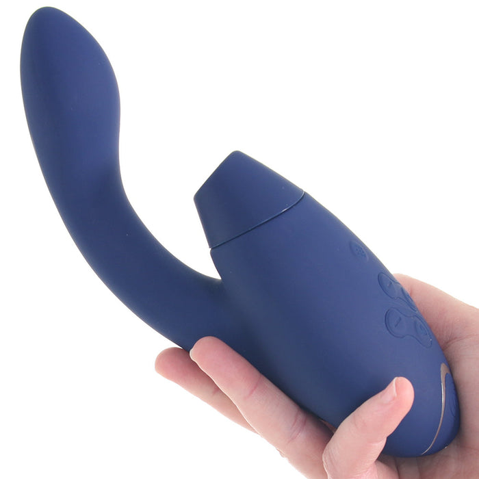 Womanizer Duo 2 Clitoral & G-Spot Stimulator in Blueberry