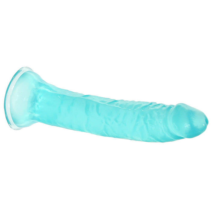 B Yours Plus Hard n’ Happy 7 Inch Jelly Dildo in Teal