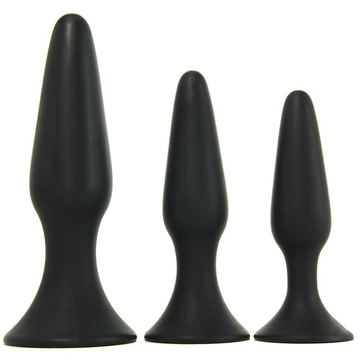 FantasyCherry Silicone Anal Trainer Kit in Black