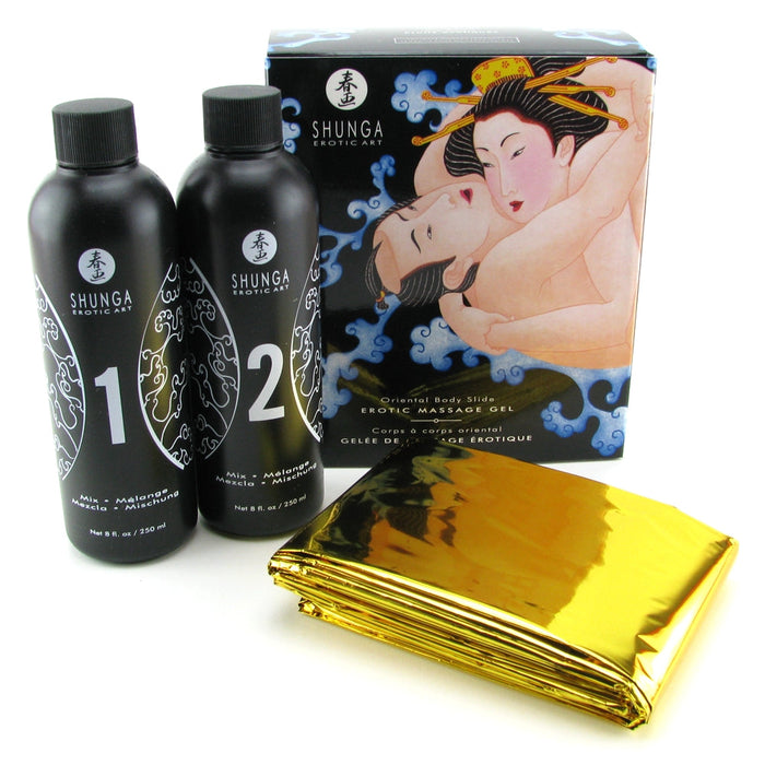 Oriental Body Slide Erotic Nuru Massage Kit in Exotic Fruit