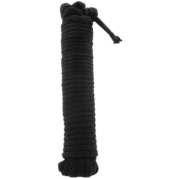 Soft Bondage Rope 33ft/10m in Black