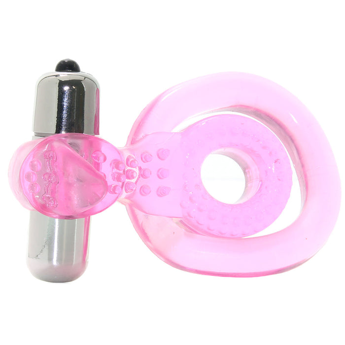 FantasyCherry  Dual Clit Flicker Cock Ring