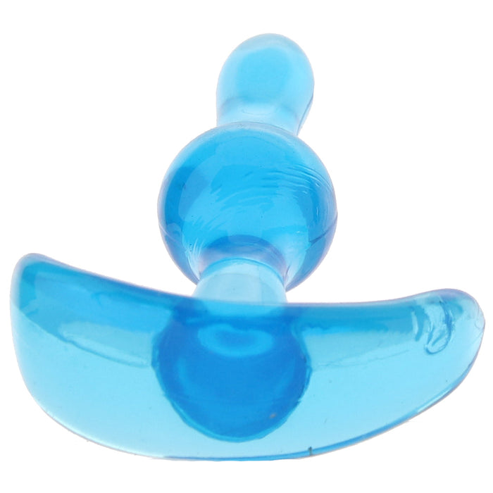 Blue Line 3.5 Inch Tear Drop Butt Plug