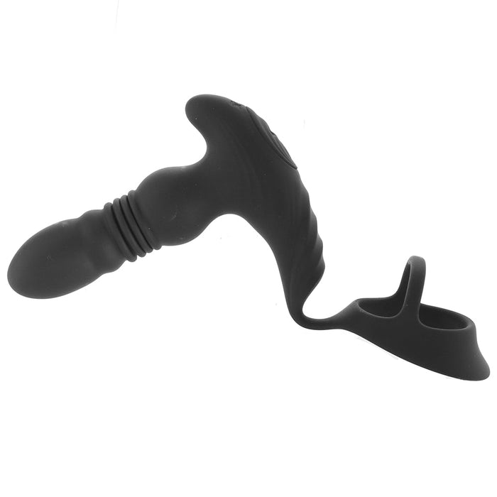 Thunder Plugs Thrusting Remote Plug with Cock Strap