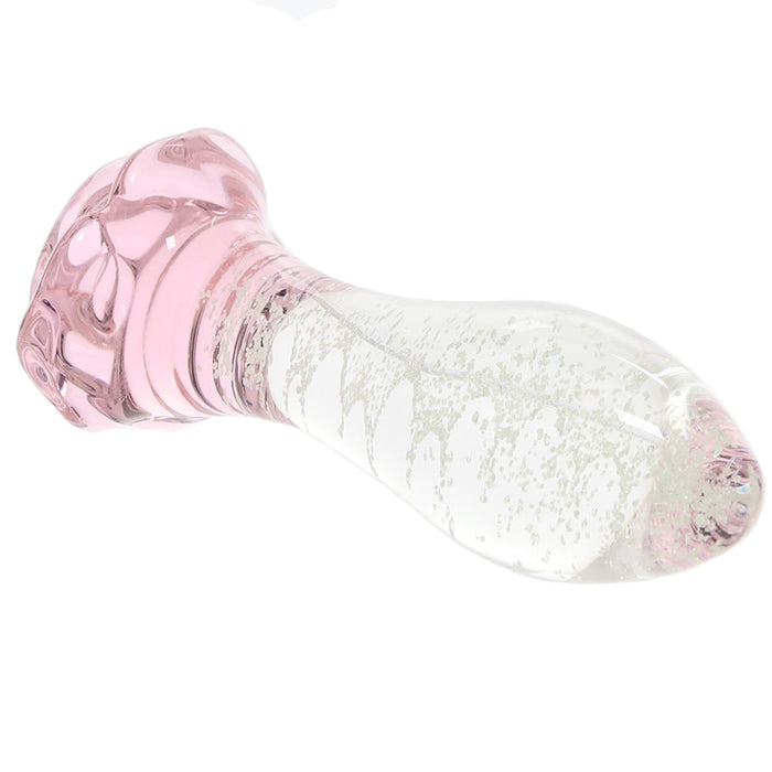 Juicy Glass Glowing Rose Bud Plug