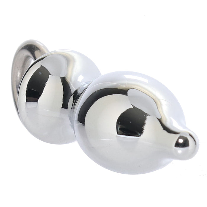 Blueline 2.5 Inch Stainless Steel Tapered Butt Plug