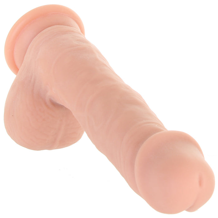 Adam's Warming Rotating Power Boost Dildo in White