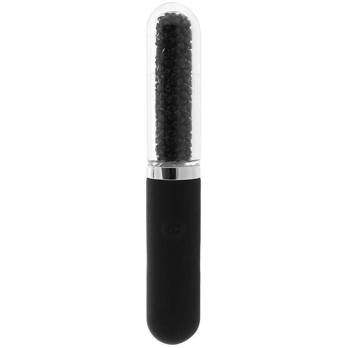 Stardust Posh Rechargeable Glass Vibe in Black