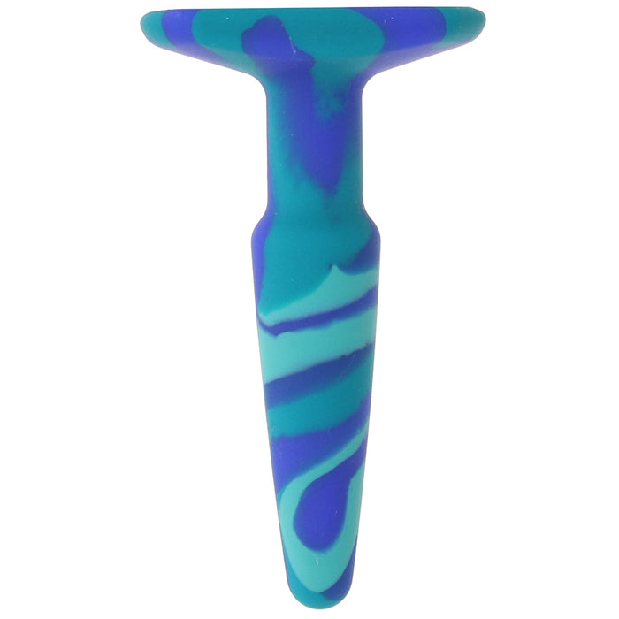 A-Play Groovy 4 Inch Anal Plug in Ocean